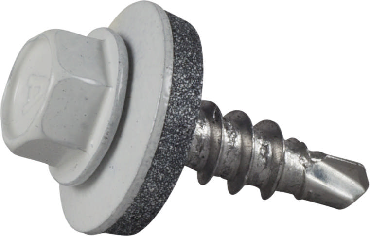 ROOFING SCREW FOR PROFILED ROOFING/FAÇADES, ALUMINIUM