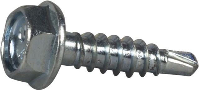 Overlap screw with release, bright zinc plated