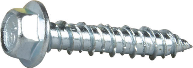 Concrete screw ECS-HF, HEX head with flange, electro zinc plated