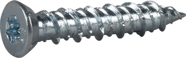 Concrete screw ECS-C, countersunk head, bright zinc plated
