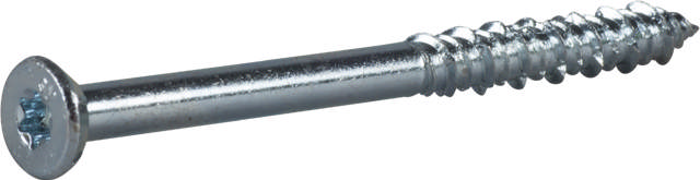 Concrete screw ECS-C partially threaded, bright zinc plated