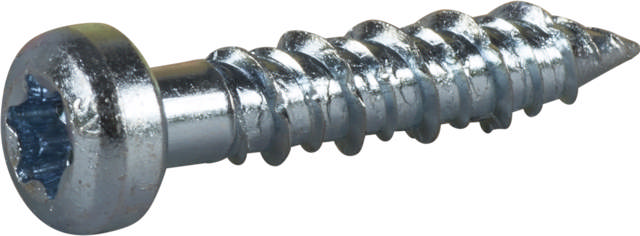 Concrete screw ECS-PS, pan head, bright zinc plated