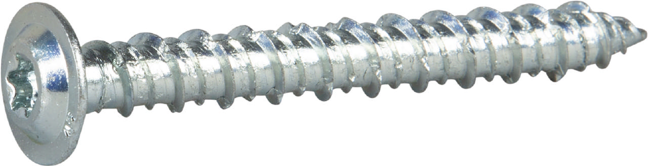 Concrete screw ECS-W, WAF head, bright zinc plated