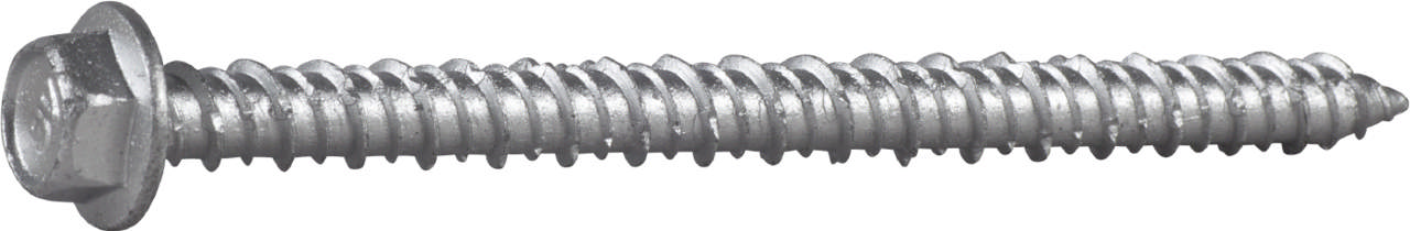 Concrete screw ECS-HF, HEX head with flange, Corrseal