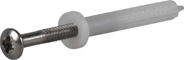 Hammerfixing with collar, stainless steel A2