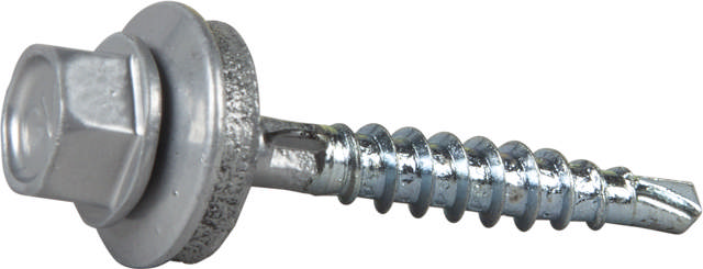 Roofing screw for PVC roofing