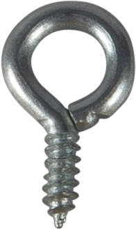 Eye screw 1, zinc plated