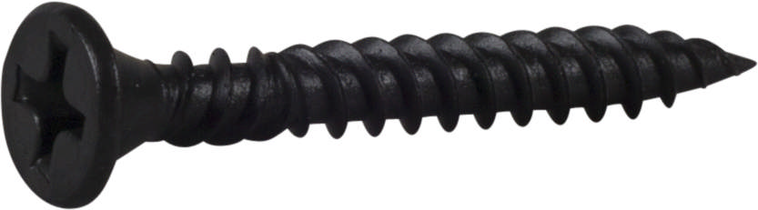 Hard drywall screw for wooden and steel joists, phosphated
