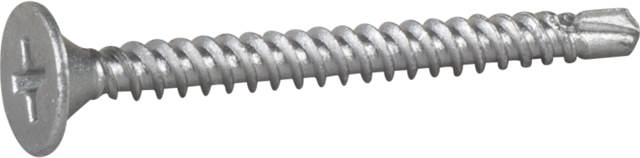 Drywall screw GU outside with drillpoint for steel joists, Corrseal