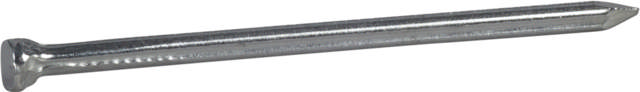 Grooved brads, bright zinc plated