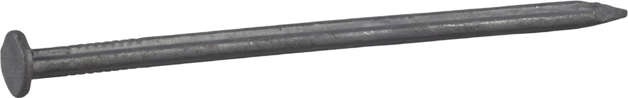Grooved nail, hot dip galvanized