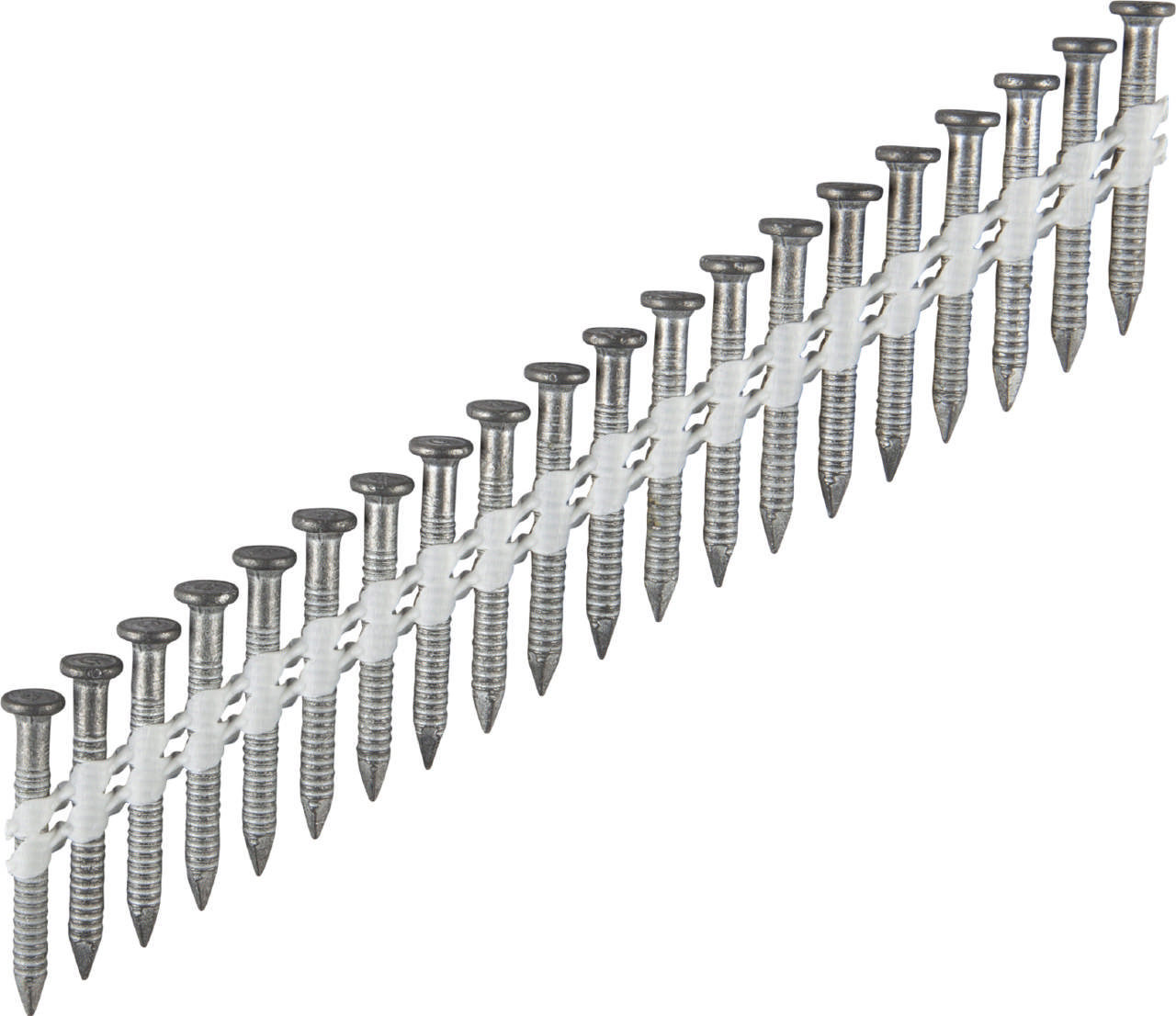 Metal connector nail 34°, plastic collated, HDG