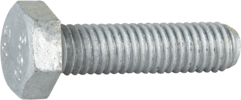 Hexagon head bolts, fully-/partly threaded, ISO 4014/4017, hot dip galvanized