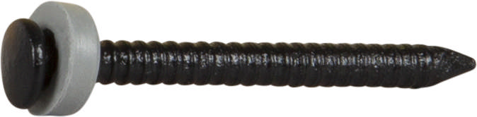 Metalwork nail with seal