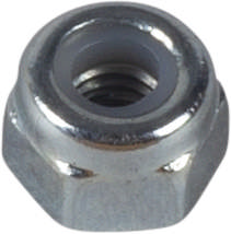 Lock nut low, DIN 985, electro zinc plated
