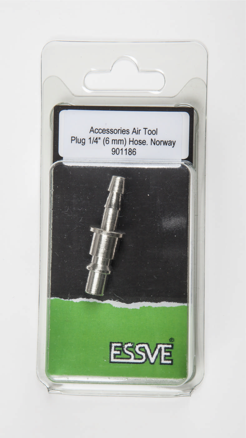 Nipple Norwegian/Hansen 310, hose connection 6 mm (1/4