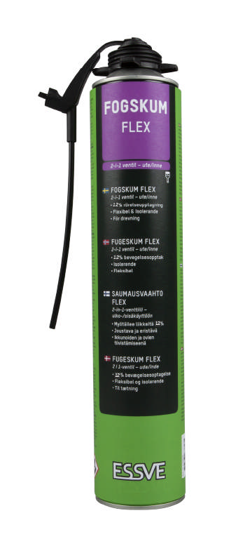 Foam window sealing