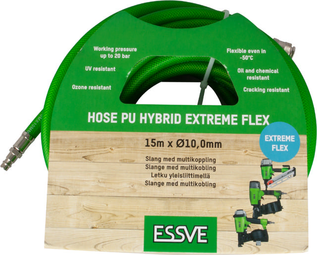 Extreme Flex Air Hose PU Hybrid, 15m