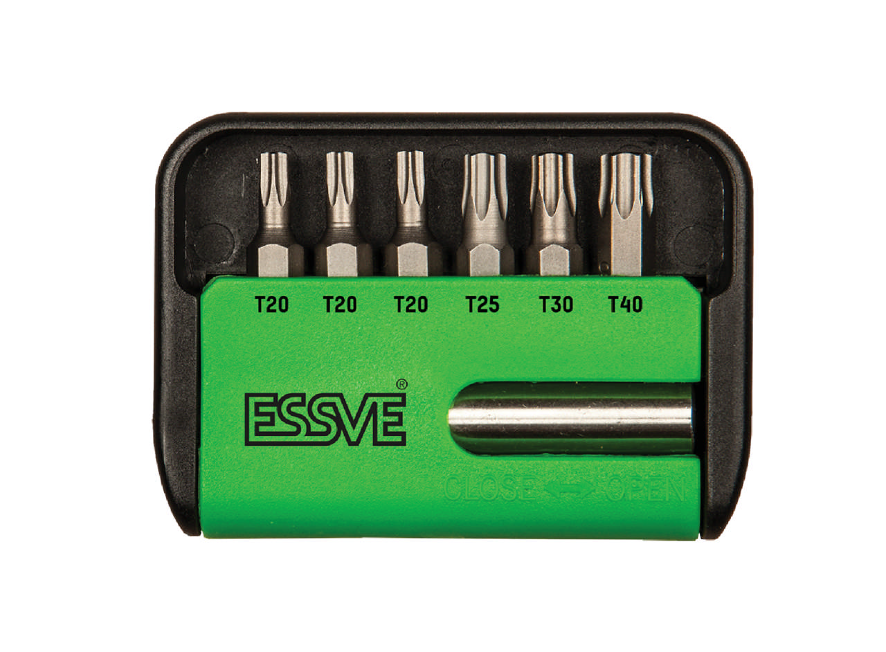 Bits-kit for installing wood deck 7 pcs incl. TX25