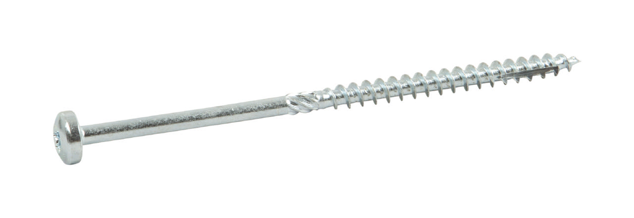 Wood screw ESSDRIVE, pan head, electro zinc plated