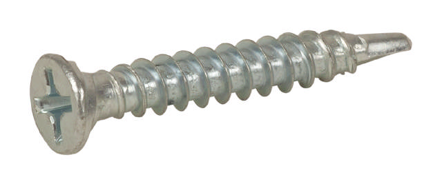 Collated hard drywall screw XTR, bright zinc plated
