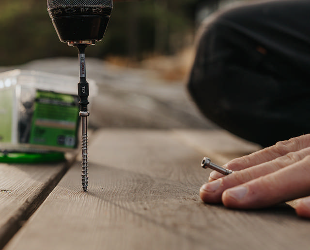 ESSDECK Max decking screw, A4