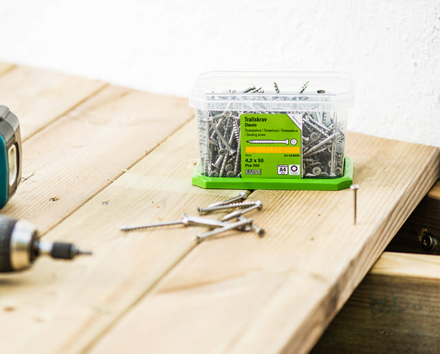 Classic decking screw, stainless steel A4