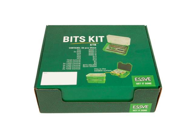 Bits kit XTR 32 pcs