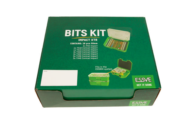 Bits kit XTR impact 16 pcs