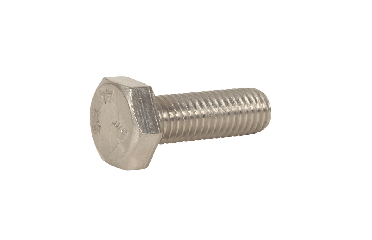 Hexagon head bolts, fully threaded, DIN 933, stainless steel acid proof A4-80
