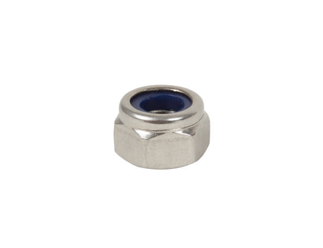 Prevailing torque hexagon nut, DIN 985, stainless steel acid proof A4-50