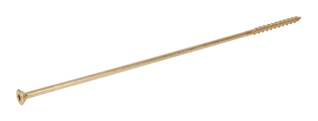 Wood screw C-PT countersunk head partial thread