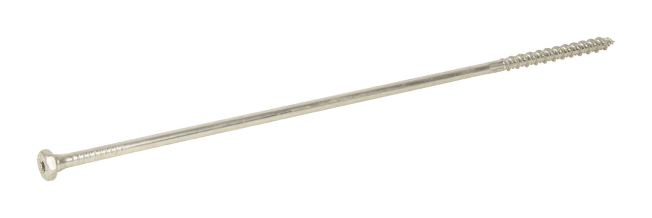 Wood screw H-PT hexagon head partial thread