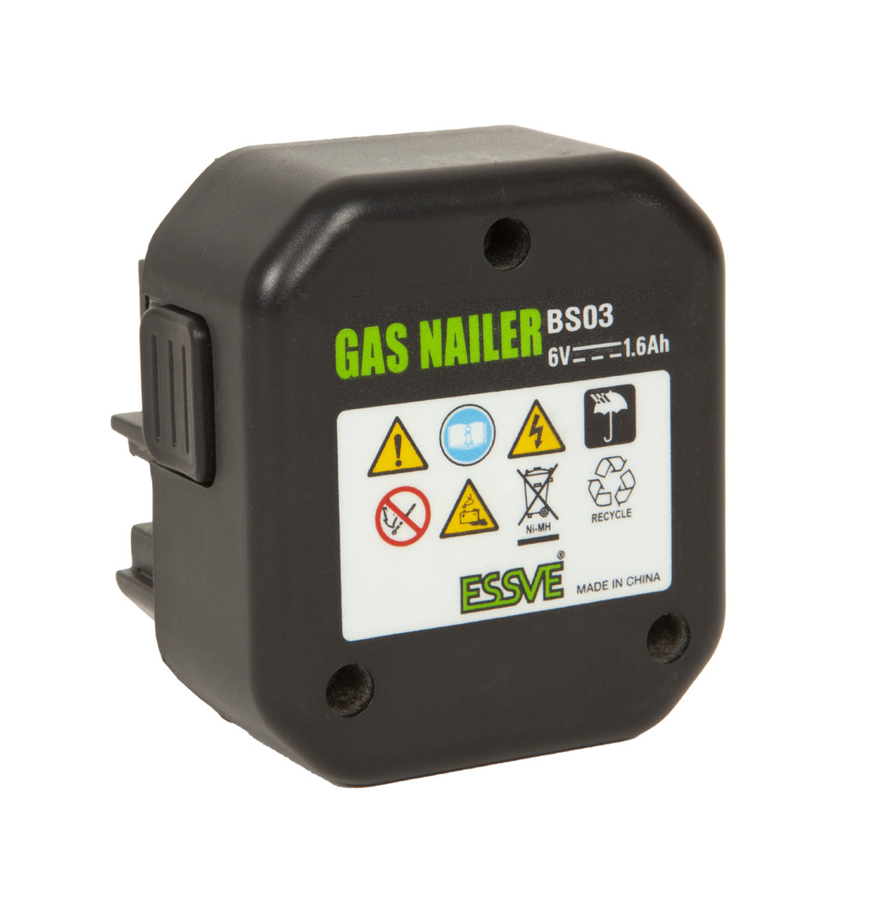 Battery 6V for Gas Nail Guns