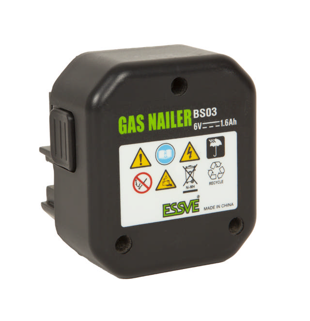 Battery 6V for Gas Nail Guns