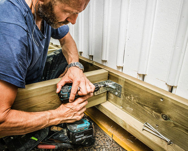 Wood screw WAF with large head, A4