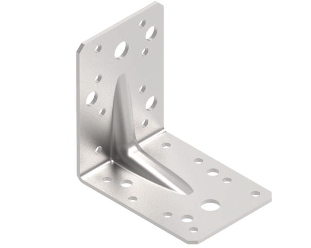 Angle bracket, hot dip galvanized