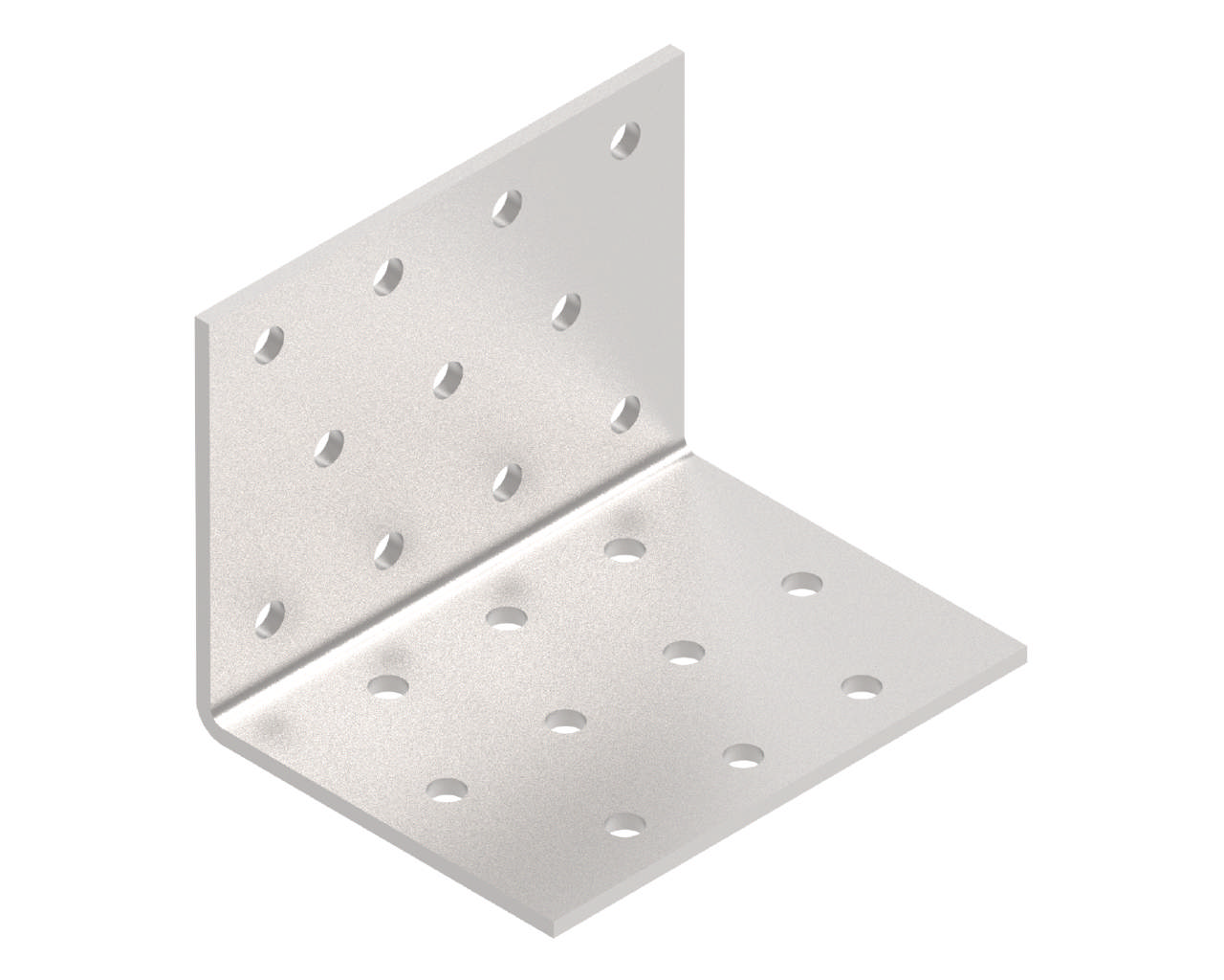 Nail plate angle bracket, hot dip galvanized