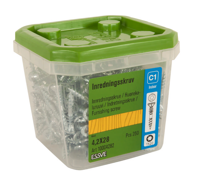 Furnishing screw, EZP