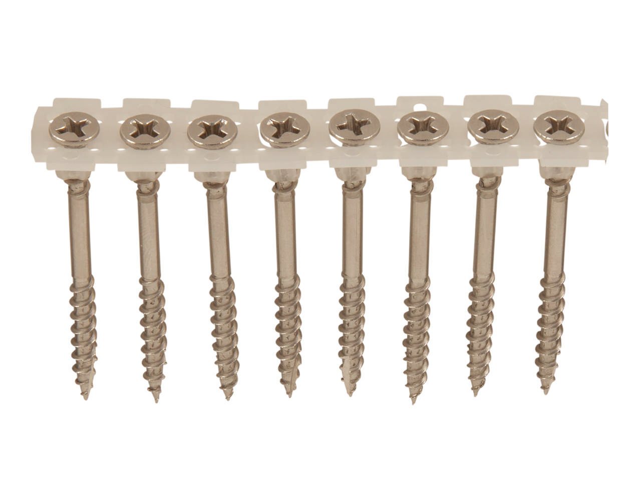 Decking screw collated, stainless steel A4