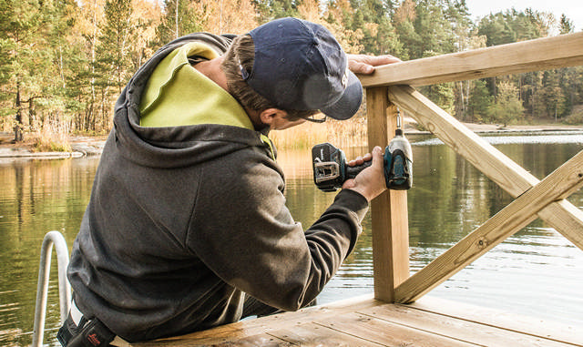 Wood screw ESSDRIVE countersunk head, stainless steel acid proof A4