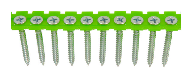 Hard board screw for wood/steel joist, EZP