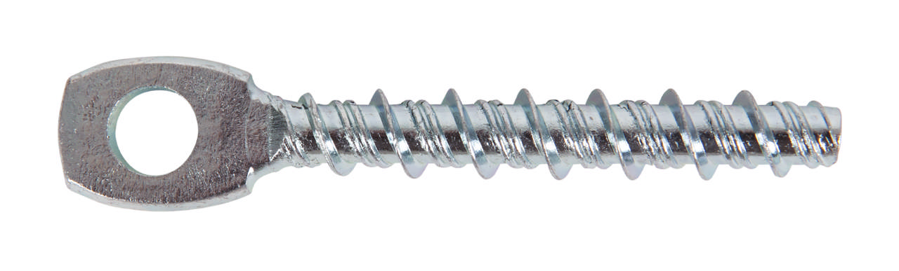 Concrete screw ECS-O with eye hook, bright zinc plated