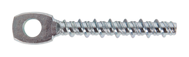 Concrete screw ECS-O with eye hook, bright zinc plated