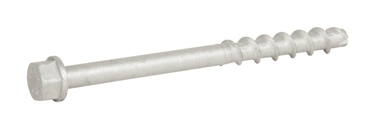 Concrete screw EUS2-HF, hex flange, zinc flake