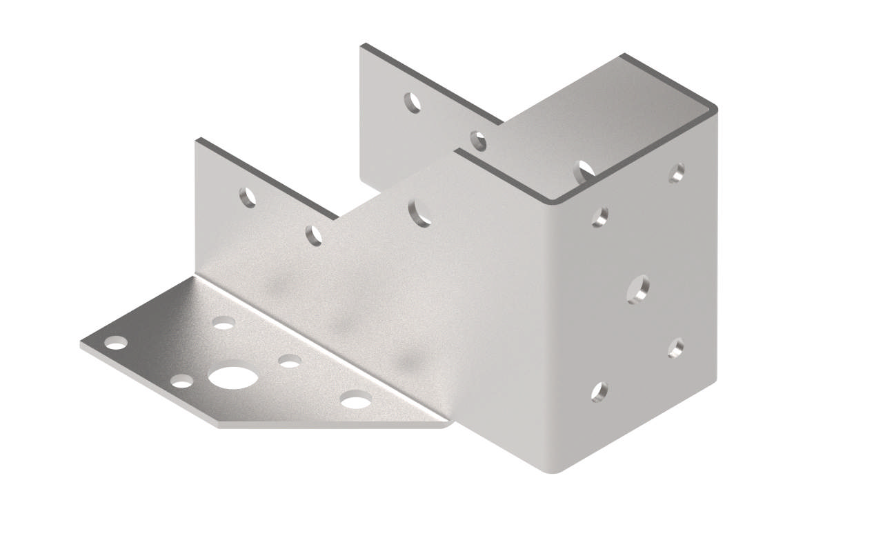 Joist hangers, external flanges, stainless steel A2
