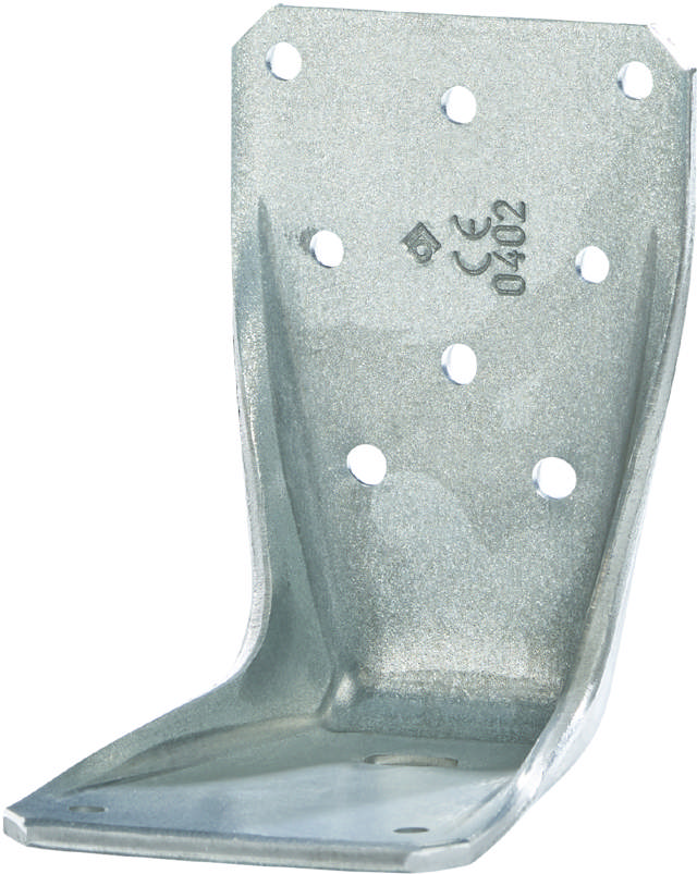 Reinforced angle bracket