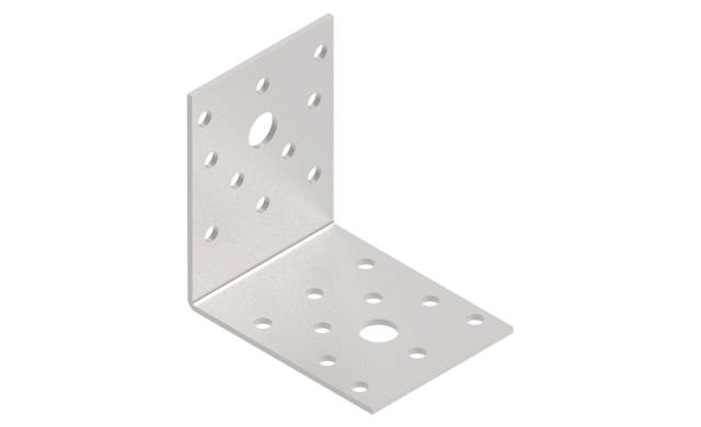 Angle bracket, hot dip galvanized