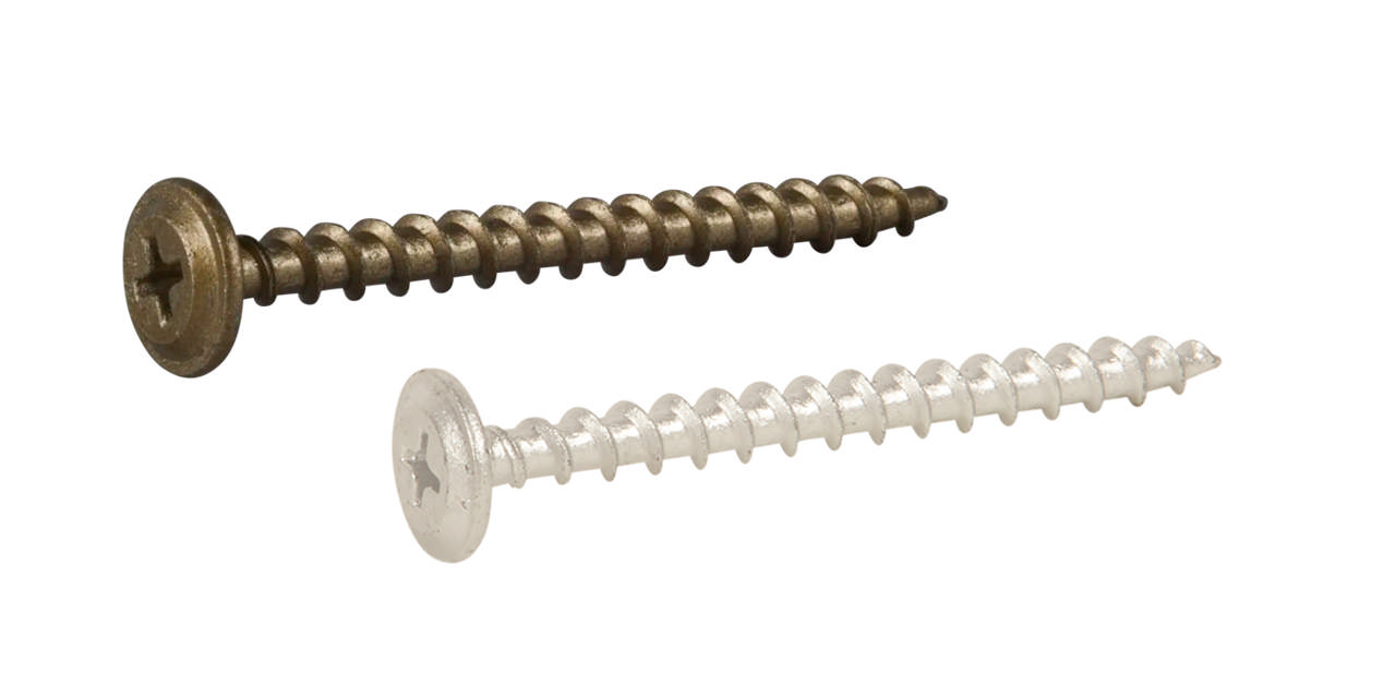 Wafer head screw for wooden joists, Corrseal