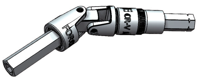 Folded mounting and adjusting tool KMN